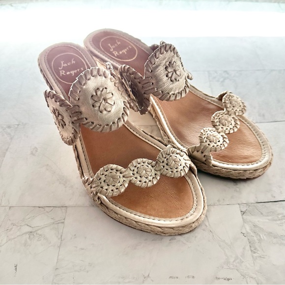 Jack Rogers Lauren Wedge Slide Sandal - Picture 2 of 9